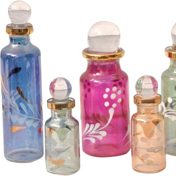 Free People 2" High Set of 10 Genie Blown Glass Mi - Picture 3 of 6